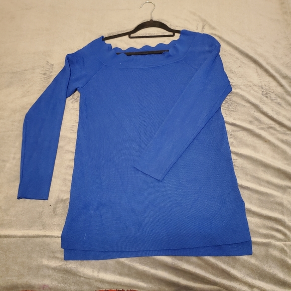 Cobalt blue long sleeve shirt - Picture 3 of 13